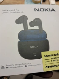 Наушники Nokia Go Earbuds 2 Pro TWS-222 ENC Black (8P00000190) фото от покупателей 6