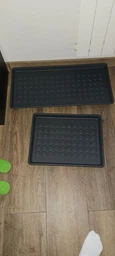 Коврик для обуви IKEA BAGGMUCK для дома / для улицы / серый 603.297.11
