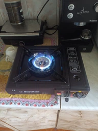 Туристичний газовий пальник плита з п'єзопідпалом з кейсом Happy home BDZ-155A + 2 баллона (1756375588) фото від покупців 7