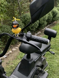 Резиновая уточка в шлеме, аксессуар на торпеду, Шальная утка, Crazy Duck (1206234201)