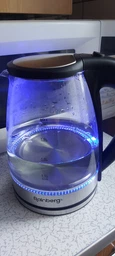Чайник электрический стеклянный электрочайник с LED подсветкой Rainberg RB-2250 1.8 л 2200 Вт фото от покупателей 10