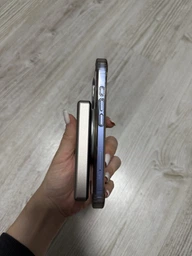 Magsafe магнитный беспроводной повербанк портативный для apple айфона iphone 12-17 тонкий MAGPRO slim QINETIQ Aluminium P10 10000 mah 20W магнитная беспроводная зарядка универсальная с быстрой проводной зарядкой Brown фото от покупателей 7