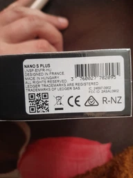 Крипто-гаманець Ledger Nano S Plus Matte Black