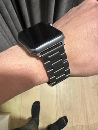 Металлический ремешок Fruct 3-Bead Metal Band для Apple Watch 42/44/45/46/49 mm Black