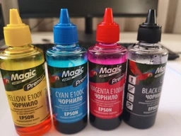 Набір універсальних чорнила для принтерів Canon 4*100 мл. Magic (Premium ,BAYER, Німеччина) фото від покупців 1