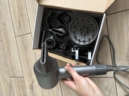 Фен Super Hair Dryer ceramic pop з іонізацією та турборежимом 5 насадок фото від покупців 3