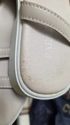 Женские босоножки кожаные PARADIZE SHOES SAN-5301 37 23.7 см Бежевые (ROZ6501090369)