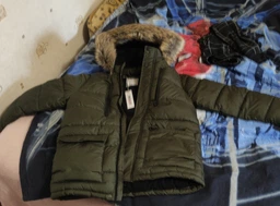 Детская зимняя стеганая куртка для мальчика Minoti 19coat53 41110JNR 92-98 см Хаки (5063025304022) фото от покупателей 2