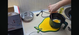 Електрична рисоварка 1.8 літра з антипригарним покриттям. Металевий паровий котел фото від покупців 3