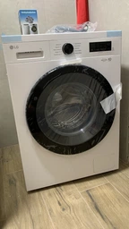 Пральна машина LG фронтальна, 7кг, 1200, A+++, 44см, дисплей, пара, інвертор, білий (F2Y1HS6W) фото від покупців 7