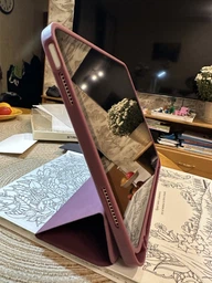 Чехол ArmorStandart Smart Fold Pen для iPad 11 2025 (A16) / 10.9 2024 / 2022 Lavender Grey (ARM74942) фото от покупателей 2