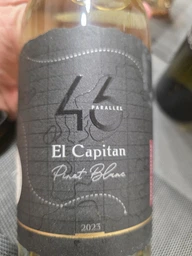 Вино 46 Parallel El Capitan Pinot Blanc біле сухе 0.75 л 12% (4820233640912)