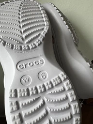 Женские кроксы Crocs Jibbitz Classic Platform Clog W 206750-100 39-40 (W9) 25 см Белые (1914486784844) фото от покупателей 3