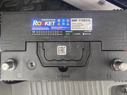 Автомобильный аккумулятор Rocket 6СТ-95 95 Ач (+/-) Asia 790 А (SMF 115D31R) фото от покупателей 1