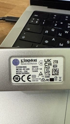 Зовнішній накопичувач SSD Kingston XS2000 2 ТБ USB Type C 3.2 Gen 2x2 швидкість читання 2000 МБ с Silver (SXS2000/2000GA) фото від покупців 1