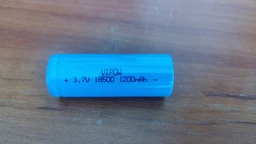Аккумулятор Vipow ICR18500 TipTop 18500 Li-Ion 1200 mAh 3.7 V Blue (YT25546)