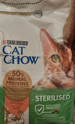 Сухой корм для кошек Purina Cat Chow Sterilised с индейкой 1.5 кг (7613287329516) фото от покупателей 4