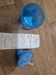 Шейкер Biotech SHAKER WAVE + NANO рожевий (300ml + 150ml) (484205) фото від покупців 3