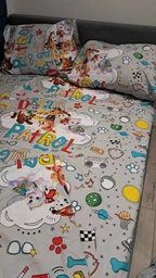 Комплект постільної білизни Mirson Полуторне 143 x 210 см Kids Time 17-0667 Щенячий патруль Бязь (2200010143706) фото от покупателей 1
