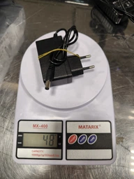 Блок живлення/Адаптер AC-DC 12V 3A 5.5x2.5(2.1)mm | Для ДБЖ, тюнера, камери, ресивера та пристроїв із живленням DC 12V до 3A | Black
