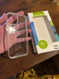 Чехол для смартфона ColorWay Space Series для Apple iPhone 14 Transparent (CW-CSSAI14-W) фото от покупателей 2
