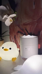 Увлажнитель воздуха Elite H2O Snow Mountain Humidifier ультразвуковой с подсветкой 500 мл Белый