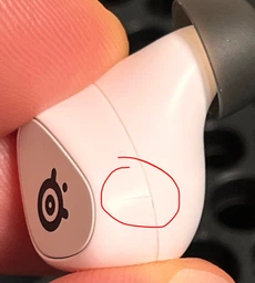 Наушники SteelSeries&nbsp;Arctis&nbsp;GameBuds&nbsp;White (5707119059206)
