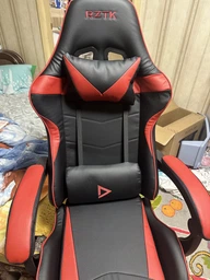 Крісло ігрове з підніжкою RZTK Viper Red