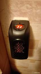 Обогреватель 400 Вт Rovus Handy Heater пульт ДУ Черный (ICL44) фото от покупателей 2