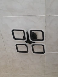 Люстра LED Свет SY-5330/4BK чорна з пультом 56W