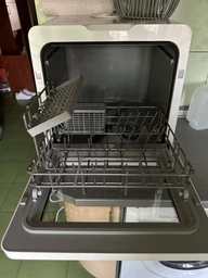 Компактная посудомоечная машина iHunt BRO Dishwasher Xpert с резервуаром для воды 5 л, 8 программ, сенсорное управление, без подключения к водопроводу