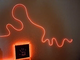 Светодиодная лента LED Strip Light SMD 5050 RGB (30 LED/m) 5 м для подсветки телевизора и интерьера от USB на силиконе с пультом управления фото от покупателей 2