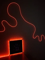 Светодиодная лента LED Strip Light SMD 5050 RGB (30 LED/m) 5 м для подсветки телевизора и интерьера от USB на силиконе с пультом управления фото от покупателей 1