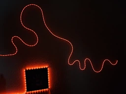 Светодиодная лента LED Strip Light SMD 5050 RGB (30 LED/m) 5 м для подсветки телевизора и интерьера от USB на силиконе с пультом управления