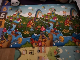 Ігровий килимок Dwinguler Dino Land російський алфавіт (8809170886092)