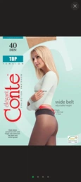 Колготи 40 Den жіночі Conte Top Soft 2 р Коричневі (4810226052044)