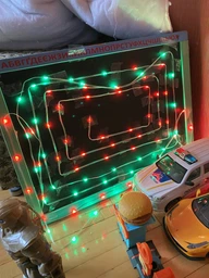 Умная светодиодная гирлянда LED RGB 5050, 5 м, водонепроницаемая IP67, многоцветная подсветка, с USB питанием 5.5V , управление телефоном Bluetooth + реакция на звук + пульт, белая (1490534113) фото от покупателей 5