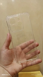 Чехол Fiji Proof для Xiaomi Redmi Note 14 прозрачный бампер с усиленными бортами Transparent