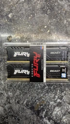 Оперативная память Kingston Fury DDR4-3200 16384MB PC4-25600 (Kit of 2x8192) Beast Black (KF432C16BBK2/16) фото от покупателей 5