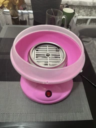 Аппарат для приготовления сахарной сладкой ваты в домашних условиях Cotton Candy Maker (Розовый) фото от покупателей 1