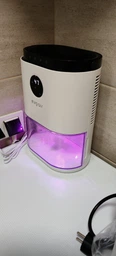 Осушитель воздуха для дома evoair HUMIXDUO, 500 мл/24 ч, 3 режима работы, подсветка, бесшумный, таймер 24 год, резервуар 2,5 л, белый фото от покупателей 8