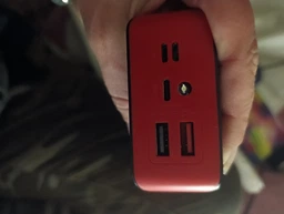 Повербанк умб 40000 mAh Andowl power bank Q-CD701X2 павербанк з usb ліхтариком для телефону роутера зовнішній портативний акумулятор з дисплеєм повербанки великої ємності червоно чорний фото від покупців 14