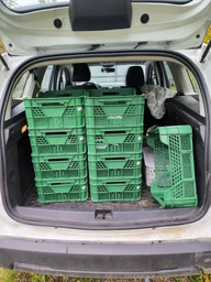 Ящик Трубопластика Дніпро перфорований 400 х 300 х 160 мм Зелений (326kmd) фото от покупателей 1
