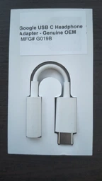Переходник Google Pixel USB Type-C на 3.5mm (новый, без коробки)