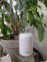 Зволожувач повітря ультразвуковий нічник дифузор Brillix AirGlow 2F аромадифузор для дому 280 мл з led підсвічуванням і змінними фільтрами в подарунок аромадифузори зволожувачі арома дифузори фото від покупців 5