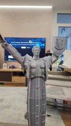 3D пазл монумент Родина-Мать Украина-Мать Motherland з AR технологією доповненої реальності 52х21.5 см фото от покупателей 2