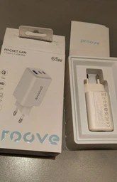 Сетевое зарядное устройств Proove Pocket GaN 65W (2Type-C + USB) фото от покупателей 2