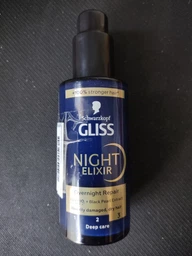 Эликсир для поврежденных волос и секущихся кончиков - Gliss Hair Repair Night Elixir Overnight Reconstruction 100ml (1208930-8609320)