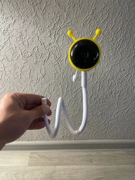 Видеоняня с гибким креплением Baby Monitor Andowl Q-BY01X1 Видео камера 4K Wi-Fi Няня для детской с колыбельными Ночное видение Датчик движения Радио обнаружение голоса Радионяня для детей Беспроводная трансляция IPC App на смартфон фото от покупателей 2
