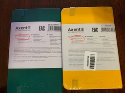Книга записная Axent Partner 125x195 мм 96 листов в клетку Голубая (8201-07-А) фото от покупателей 3